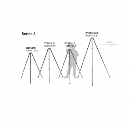 Stativ Gitzo GT3533S Systematic, ser. 3, 3 sekce