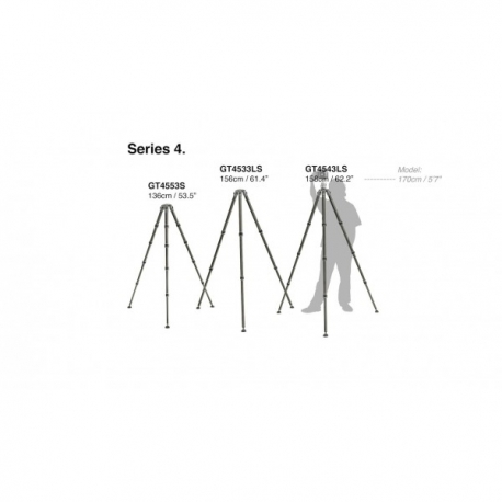 Stativ Gitzo GT4533LS Systematic, ser. 4, 3 sekce